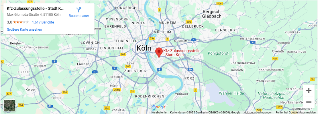 Köln Google Maps