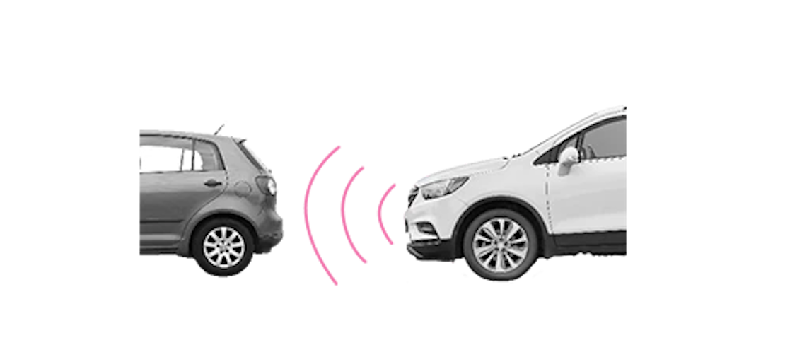 Icon Fahrassistenzsysteme Adaptive Geschwindigkeitsregelanlage
